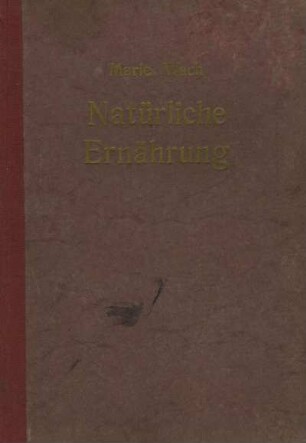 Natürliche Ernährung
