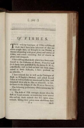 Of FISHES.