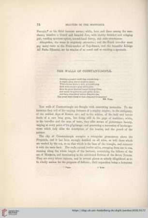 The Walls of Constantinople