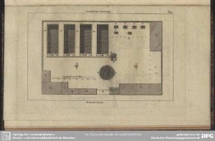 [Ansicht einer Schwefelsäure-Fabrik, mit ihren Werkstätten und Zubehörden]