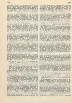 339-340 [Rezension] Horning, Wilhelm, Dr. Johann Marbach