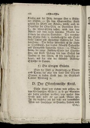 D. Der Oberrheinische Kreis.