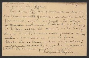 Brief an Ludwig Strecker  und B. Schott's Söhne : 12.12.1893