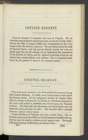 Colonel Belknap