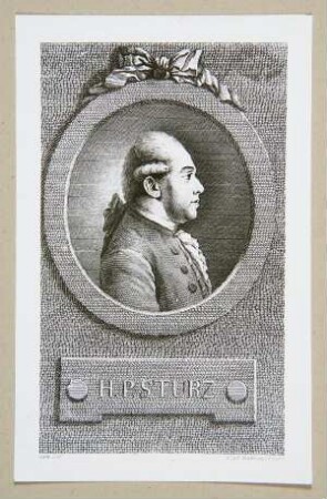Bildnis von Helferich Peter Sturz (1736-1779)