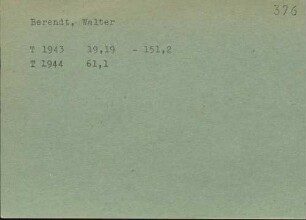 Berendt Walter