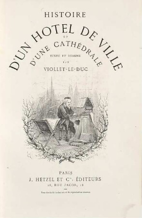 Histoire d'un hôtel de ville et d'une cathédrale