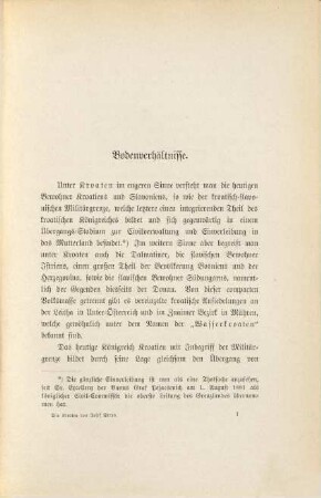 Die Kroaten im Königreiche Kroatien und Slavonien