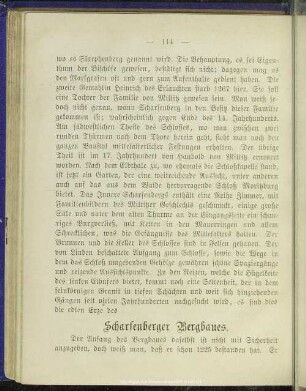 Scharfenberger Bergbau
