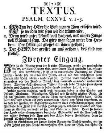 Zweyter Eingang