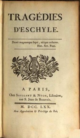 Tragédies