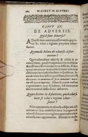 Caput XV. De Adversis.