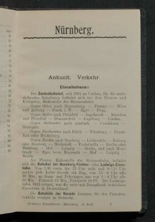 Ankunft. Verkehr.