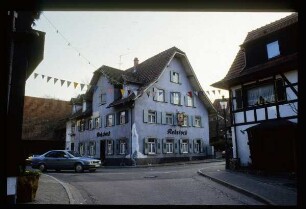 Das Gasthaus Rebstock