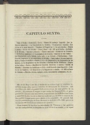 Capitulo Sexto