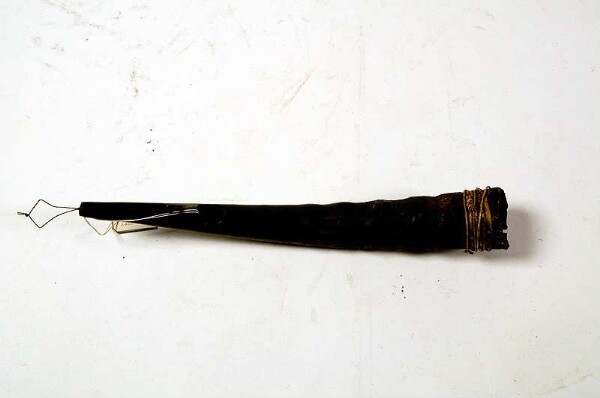 Horn made from antelope horn