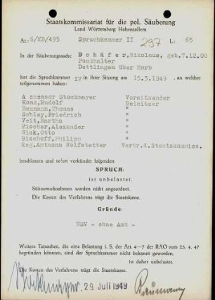Schäfer, Nikolaus