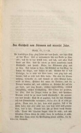 Die Gleichnisse Christi, nach ihrer moralischen und prophetischen Bedeutung betrachtet