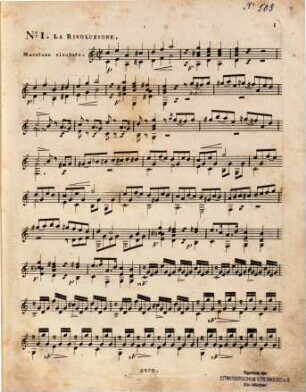 Giulianate : contenenti varie idee sentimentali ; per chitarra sola ; op. 148. 1