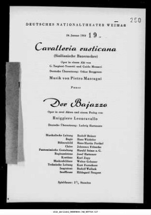 Der Bajazzo