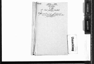 Stellen und Personal (1823-1840)