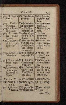 Caput VII. De Virtutibus.