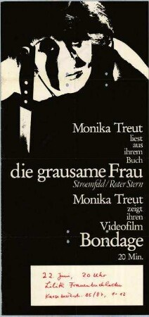 1. Die grausame Frau (Buch) 2. Bondage (Videofilm)