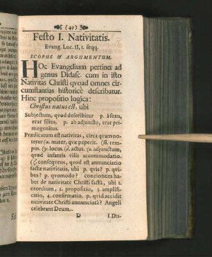 [Festo I. Nativitatis Christi - Dominica Post Festum Nativitatis Christi.]