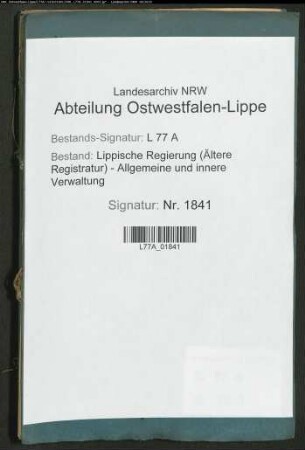Etat der Gymnasien zu Detmold und Lemgo, Bd. 3