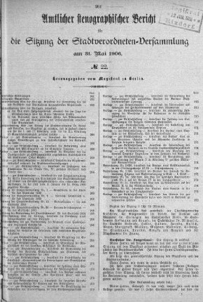 No. 22, 31. Mai 1906