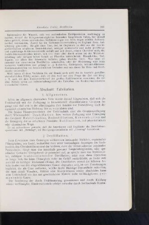 6. Abschnitt: Fabrikation.