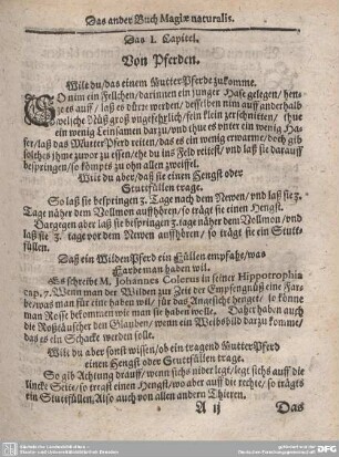 Das ander Buch Magiae naturalis.