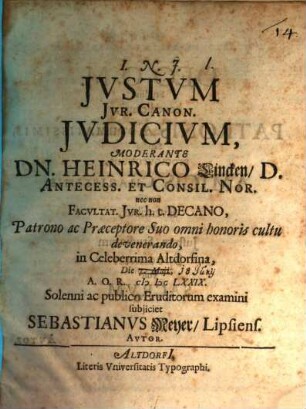 Iustum iuris canonici iudicium