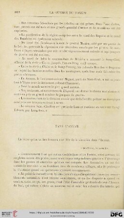 Dans l’Annam … Les derniers crédits