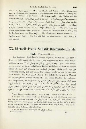 XX. Rhetorik, Poetik, Stilistik, Briefmuster, Briefe