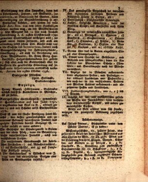 Kurfürstlich gnädigst privilegirte Münchner-Zeitung. 1797