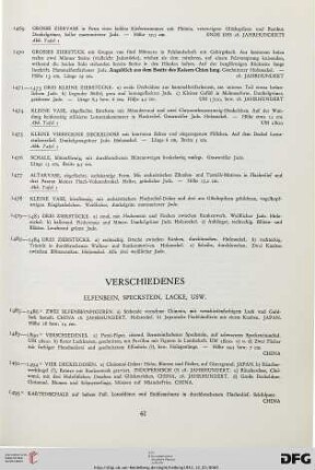 Verschiedenes (Nr. 1485-1495)