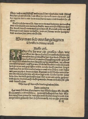 Wes man sich aus furgelegtten schrifften erinnern soll