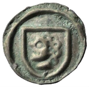Fundmünze, Hohlpfennig, 1475 - 1482