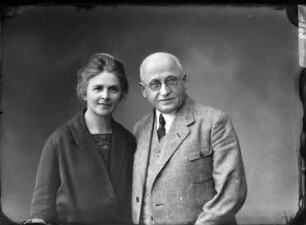 Porträt des Zentrumspolitikers Joseph Wittemann und seiner Ehefrau Maria, geb. Wittemann