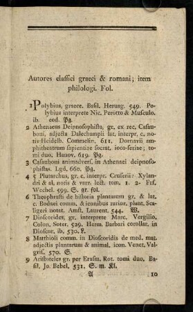 1-40, Classici