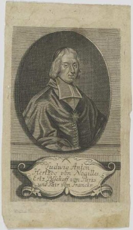 Bildnis des Ludwig Anton Hertzog von Noailles