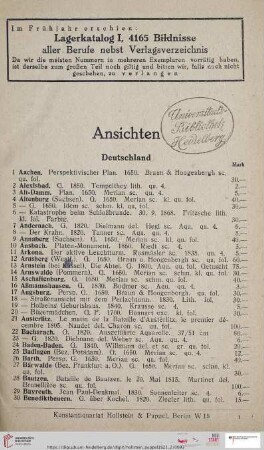 Ansichten (Nr. 1 - 1547)
