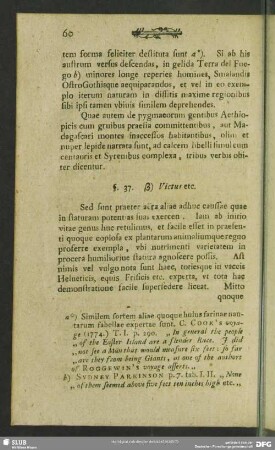 §. 37. ß) Victus etc.