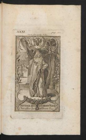 Fürst. Burgund. Orden. Ritter Des Guldenen Vlies Chevallier de la Toison d`or.