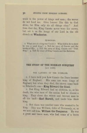 The story of the norman conquest