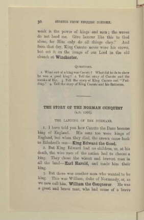 The story of the norman conquest