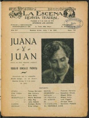 Juana y Juan : pieza en tres cuadros