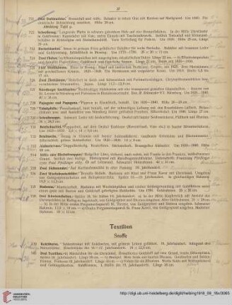 Textilien (Nr. 739-788)