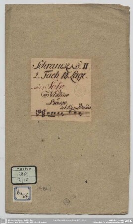 Sonatas - Mus.2981-R-10 : vl, bc - E; LeeB 3.55